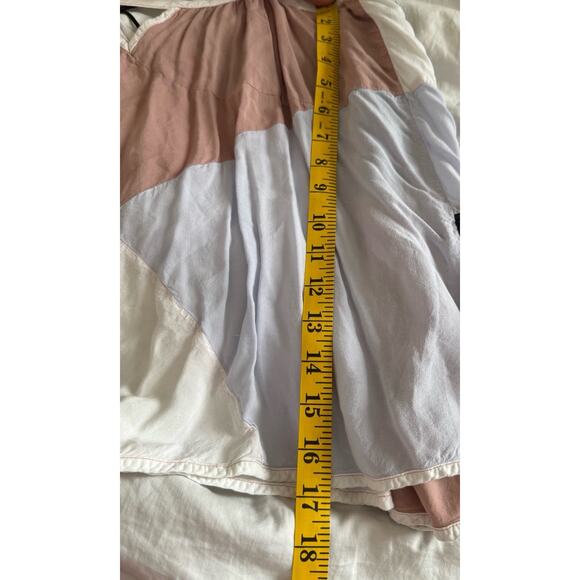 Free People ColorBlock Movement Blouse Women’s Size Small Soft To The Touch - Picture 9 of 10